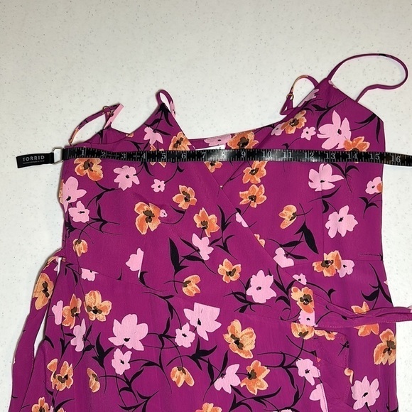 Revolve Flynn Skye Niki Maxi Floral Wrap Dress Size Medium - Picture 9 of 10